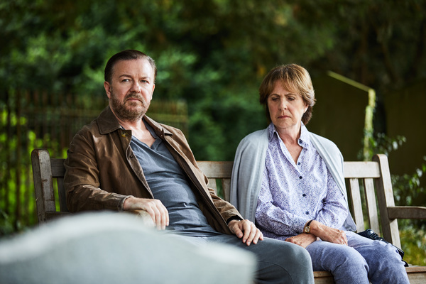 Photo Flash: First Look at the Netflix Original Series AFTER LIFE Starring Ricky Gervais Image
