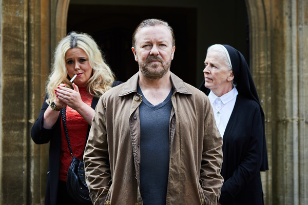 Photo Flash: First Look at the Netflix Original Series AFTER LIFE Starring Ricky Gervais Image