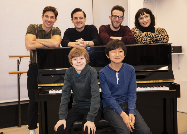 Photo Flash: Rehearsals Begin for the Tight-Knit FALSETTOS Family Image