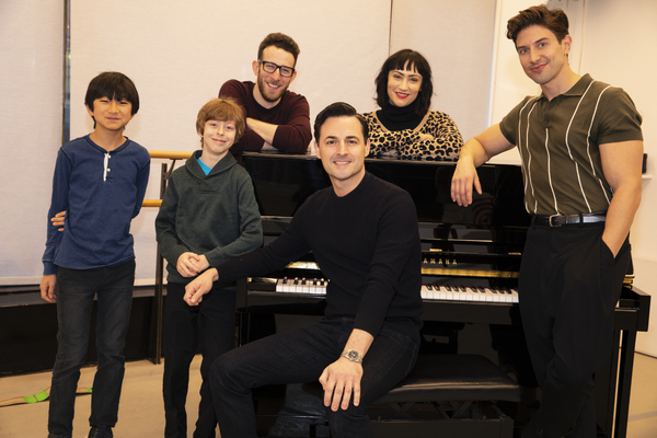 Photo Flash: Rehearsals Begin for the Tight-Knit FALSETTOS Family Image
