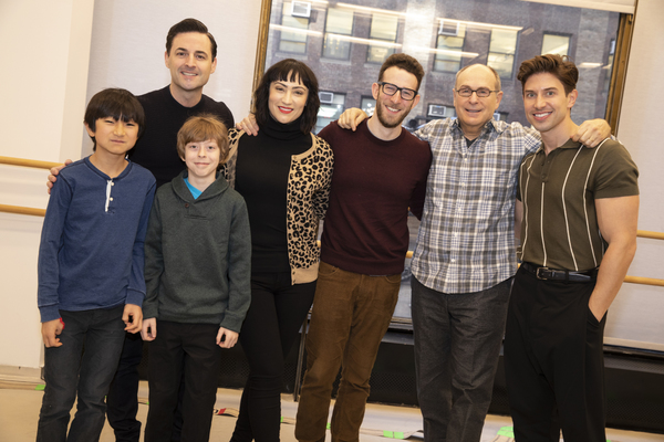 Photo Flash: Rehearsals Begin for the Tight-Knit FALSETTOS Family Image