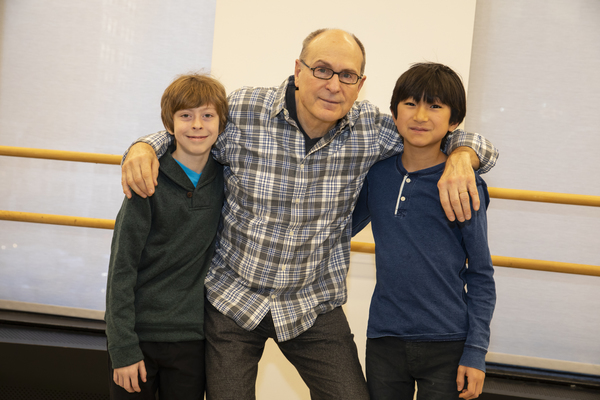 Photo Flash: Rehearsals Begin for the Tight-Knit FALSETTOS Family Image