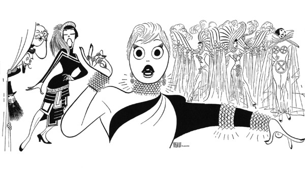 Photo Flash: Al Hirschfeld Mourns the Passing of Carol Channing Image