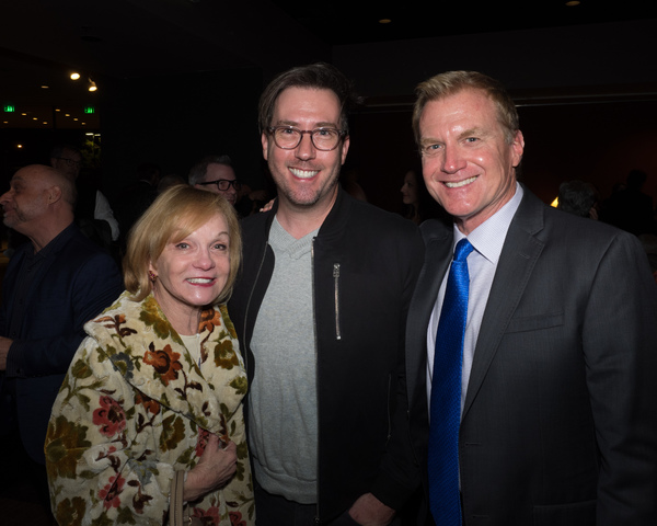 Executive Producers Cathy Rigby and Tom McCoy with Steven Young Photo