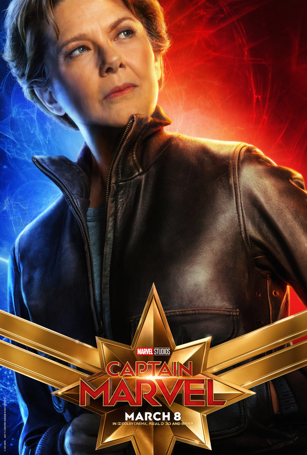 Photo Flash: See the New Character Posters for CAPTAIN MARVEL 