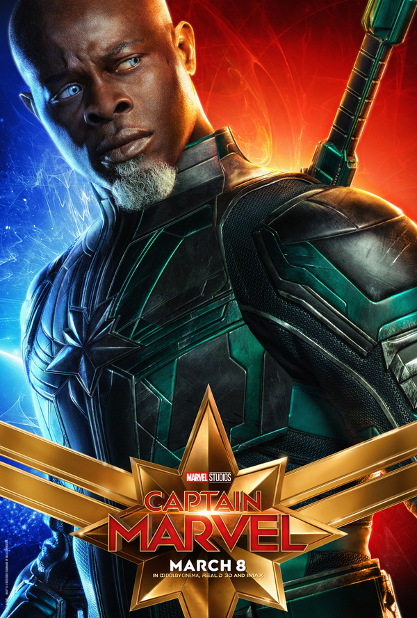 Photo Flash: See the New Character Posters for CAPTAIN MARVEL Image