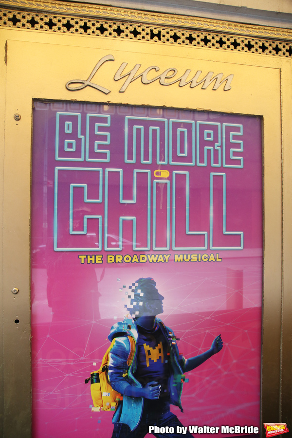 Photo Coverage: The BE MORE CHILL Gang Sees Their Brand New Marquee At the Lyceum! Image
