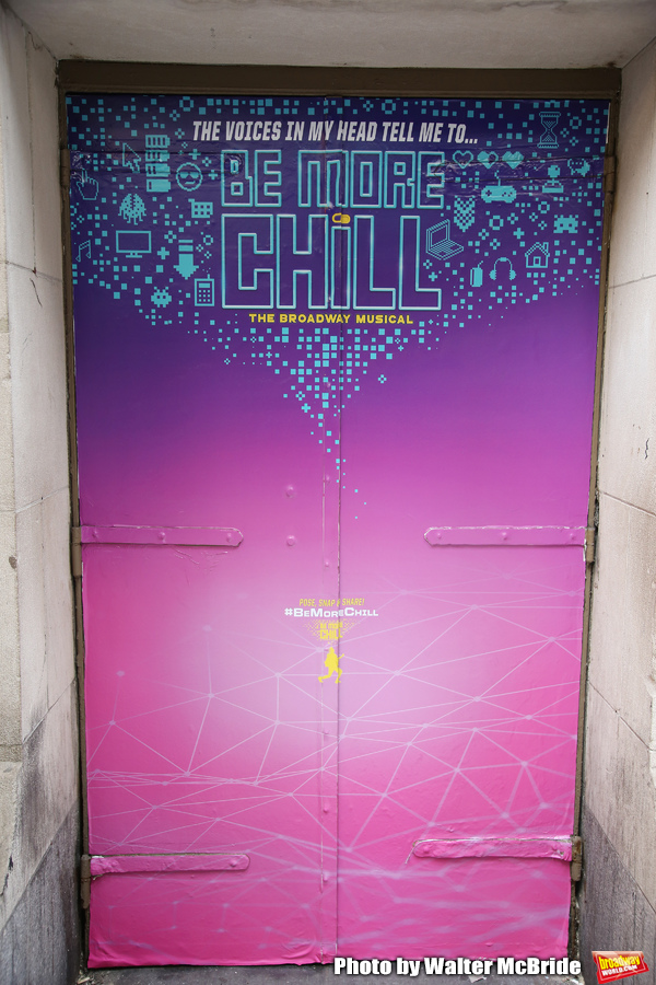 Photo Coverage: The BE MORE CHILL Gang Sees Their Brand New Marquee At the Lyceum! Image