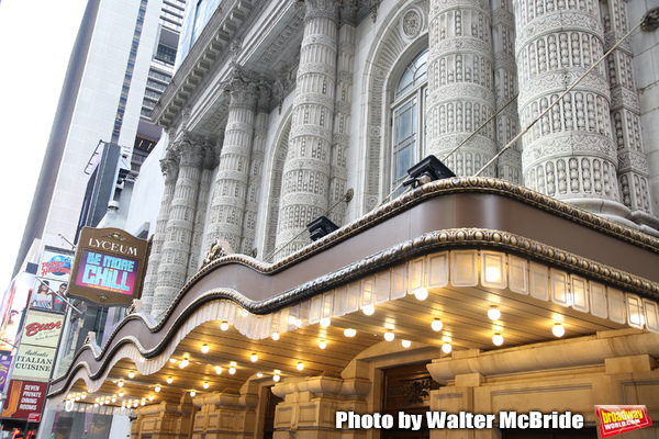 Photo Coverage: The BE MORE CHILL Gang Sees Their Brand New Marquee At the Lyceum! Image
