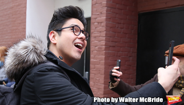 Photo Coverage: The BE MORE CHILL Gang Sees Their Brand New Marquee At the Lyceum! Image