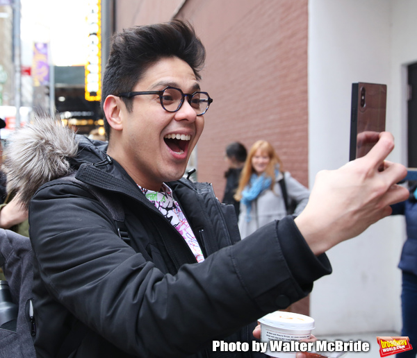 Photo Coverage: The BE MORE CHILL Gang Sees Their Brand New Marquee At the Lyceum! Image