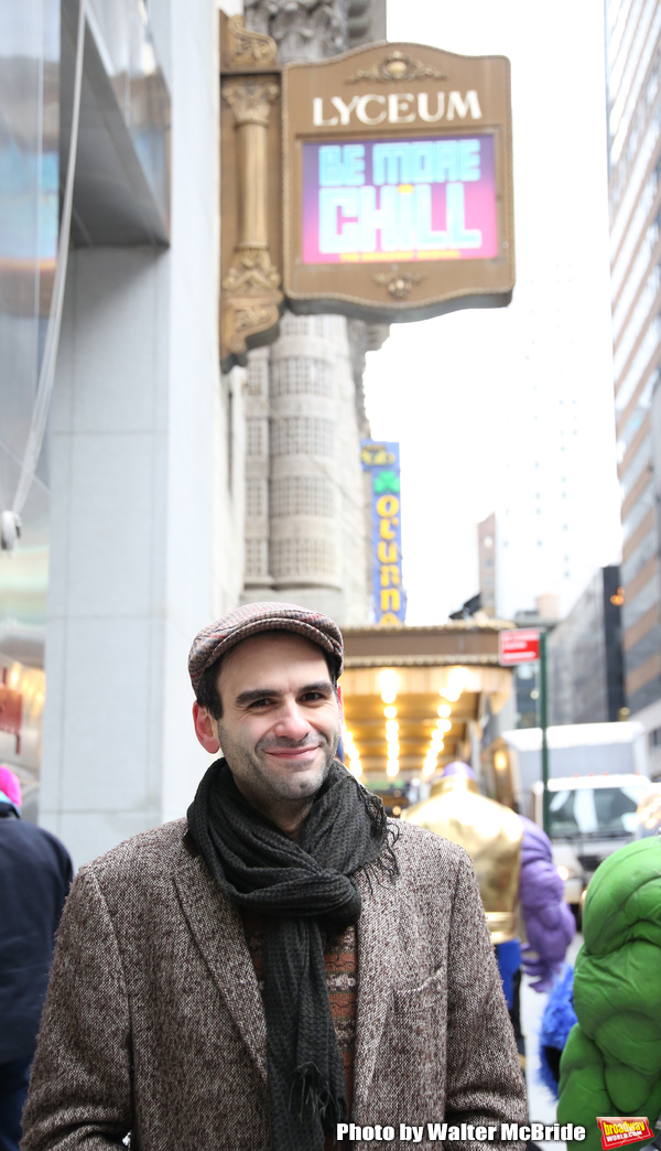 Photo Coverage: The BE MORE CHILL Gang Sees Their Brand New Marquee At the Lyceum! Image