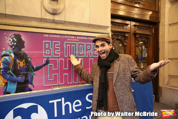 Photo Coverage: The BE MORE CHILL Gang Sees Their Brand New Marquee At the Lyceum! Image
