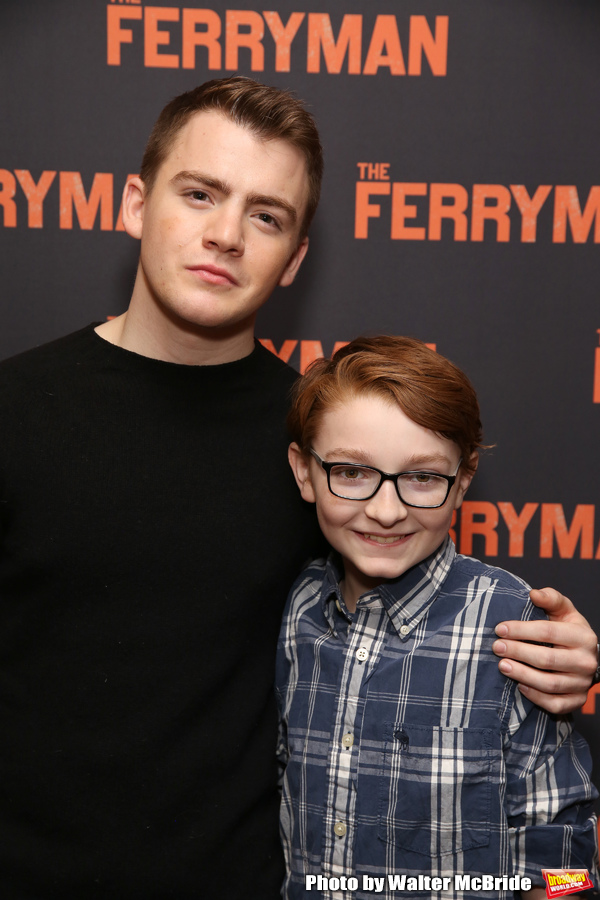 Photo Coverage: Brian d'Arcy James And The New Cast of THE FERRYMAN Meet The Press Image