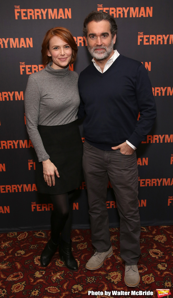Photo Coverage: Brian d'Arcy James And The New Cast of THE FERRYMAN Meet The Press Image