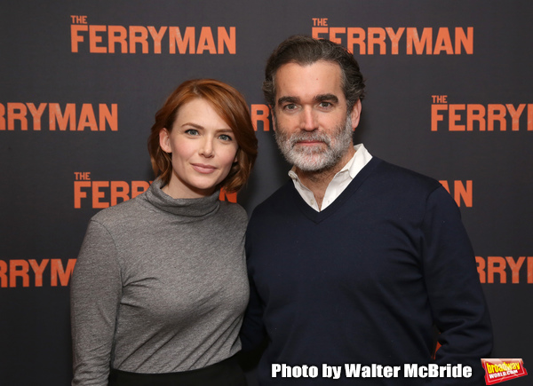Photo Coverage: Brian d'Arcy James And The New Cast of THE FERRYMAN Meet The Press Image