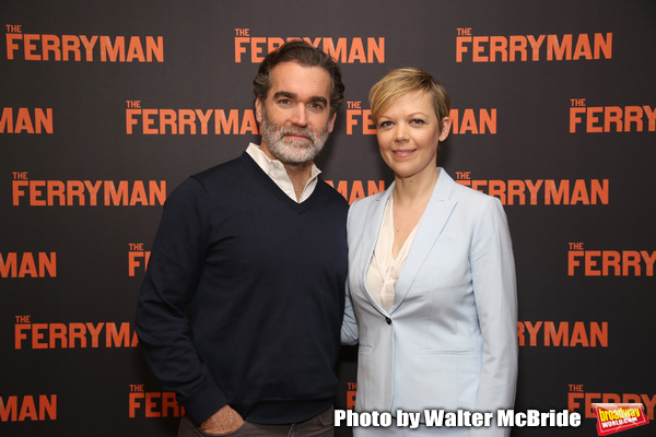 Photo Coverage: Brian d'Arcy James And The New Cast of THE FERRYMAN Meet The Press Image