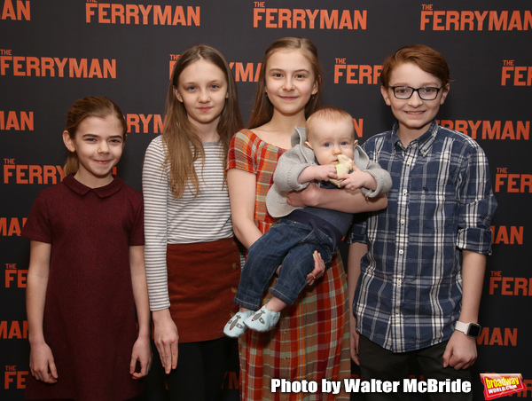 Photo Coverage: Brian d'Arcy James And The New Cast of THE FERRYMAN Meet The Press Image