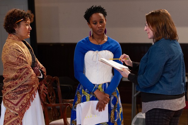 Photo Flash: in Rehearsals For Steppenwolf's Production of A DOLL'S HOUSE, PART 2 Image