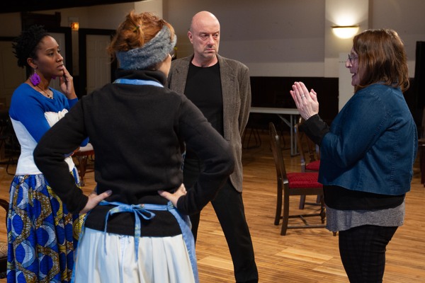 Photo Flash: in Rehearsals For Steppenwolf's Production of A DOLL'S HOUSE, PART 2 Image