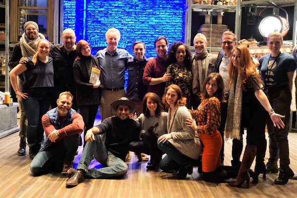 Photo Flash: Original MERRILY WE ROLL ALONG Cast Members Visit Roundabout Production Image