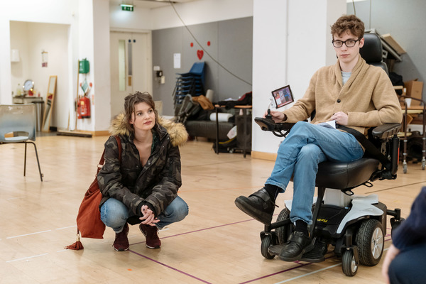 Photo Flash: Inside Rehearsal For COST OF LIVING at Hampstead Theatre 