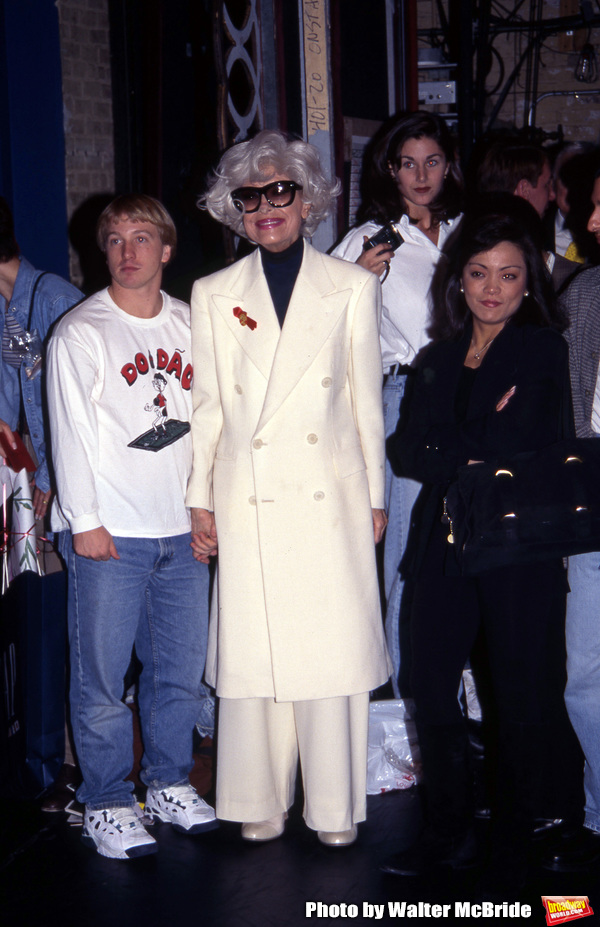 Carol Channing attends the Broadway Opening Night Gypsy Robe Ceremony for "HELLO, DOL Photo