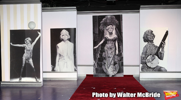 Stage set for Richard Skipper as "Carol Channing" - performing at St. Luke's Theatre  Photo