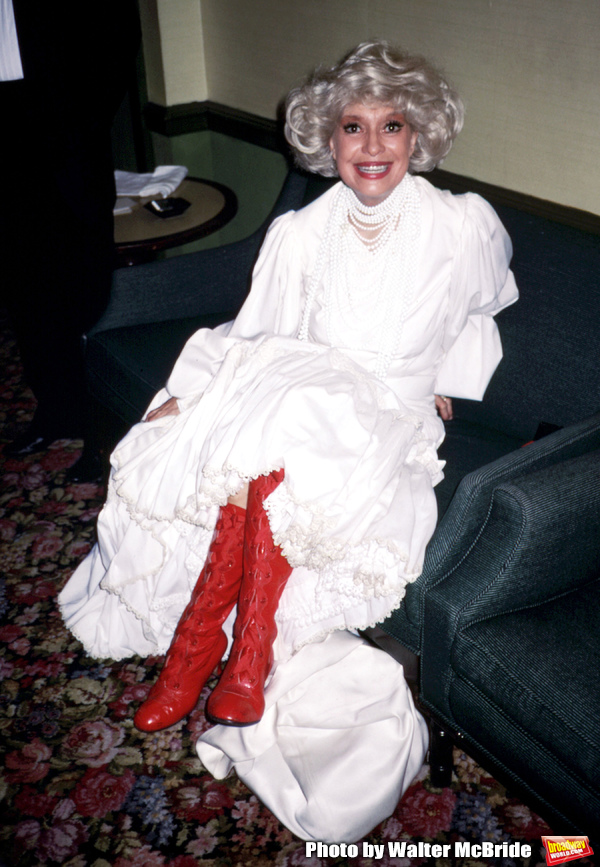 Carol Channing photographed in New York City, June 1988 Photo