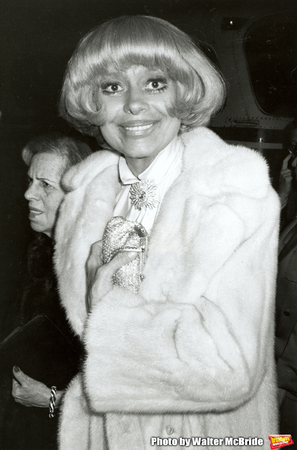 Carol Channing and Radie Harris attending a Broadway Opening in New York City on 01/0 Photo