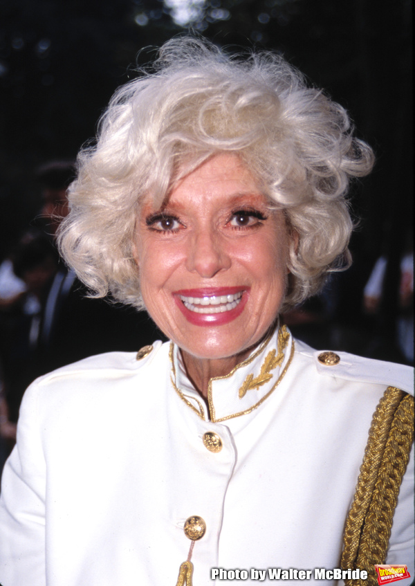 Carol Channing photographed in New York City, June 1991 Photo