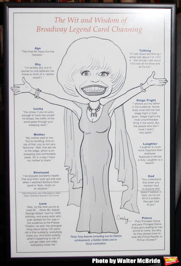 Carol Channing Signing her new CD Release 