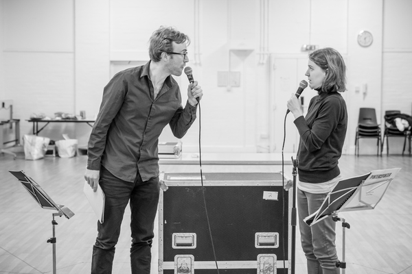Photo Flash: In Rehearsal with the Cast of PINTER SEVEN Image