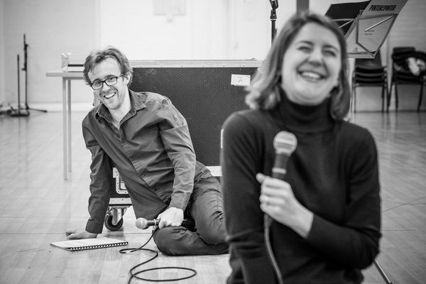 Photo Flash: In Rehearsal with the Cast of PINTER SEVEN Image