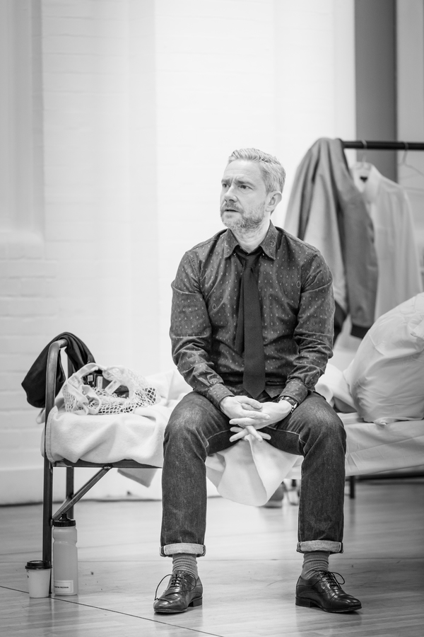 Photo Flash: In Rehearsal with the Cast of PINTER SEVEN Image