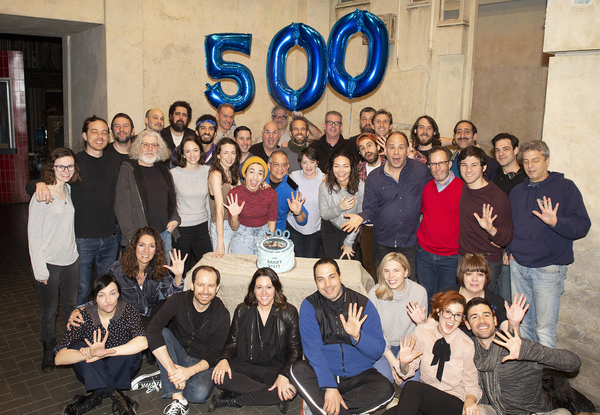 Photo Flash: THE BAND'S VISIT Celebrates 500 Performances on Broadway Image