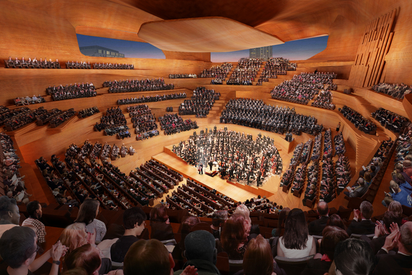 Photo Flash: First Look at the Concept Designs For London Centre For Music Project Image