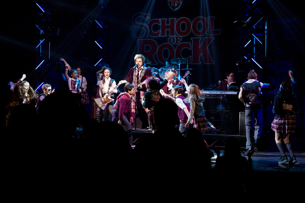 Photo Coverage: The Cast of SCHOOL OF ROCK Takes its Closing Night Curtain Call Image