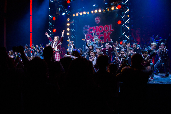 Photo Coverage: The Cast of SCHOOL OF ROCK Takes its Closing Night Curtain Call Image