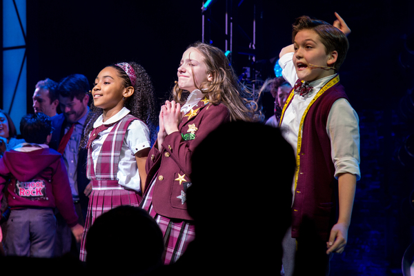 Photo Coverage: The Cast of SCHOOL OF ROCK Takes its Closing Night Curtain Call Image