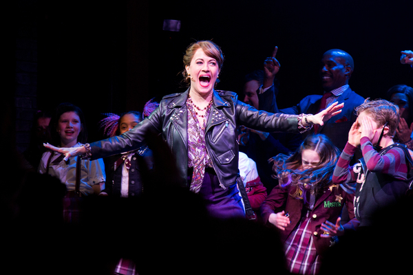 Photo Coverage: The Cast of SCHOOL OF ROCK Takes its Closing Night Curtain Call Image