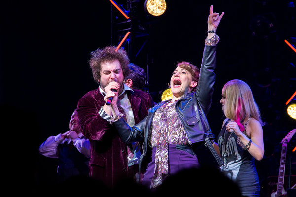 Photo Coverage: The Cast of SCHOOL OF ROCK Takes its Closing Night Curtain Call 