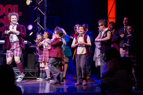 Photo Coverage: The Cast of SCHOOL OF ROCK Takes its Closing Night Curtain Call Image