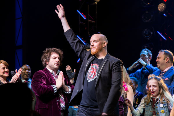 Photo Coverage: The Cast of SCHOOL OF ROCK Takes its Closing Night Curtain Call Image