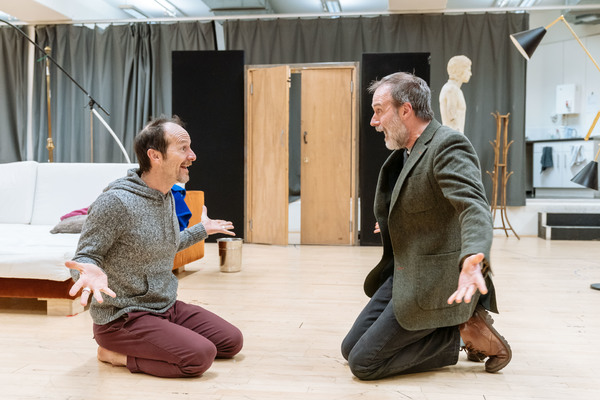 Photo Flash: In Rehearsal with Denis O'Hare and the Cast of TARTUFFE Image