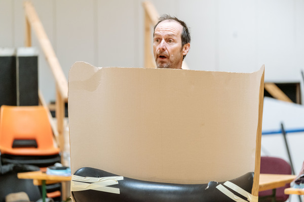 Photo Flash: In Rehearsal with Denis O'Hare and the Cast of TARTUFFE Image