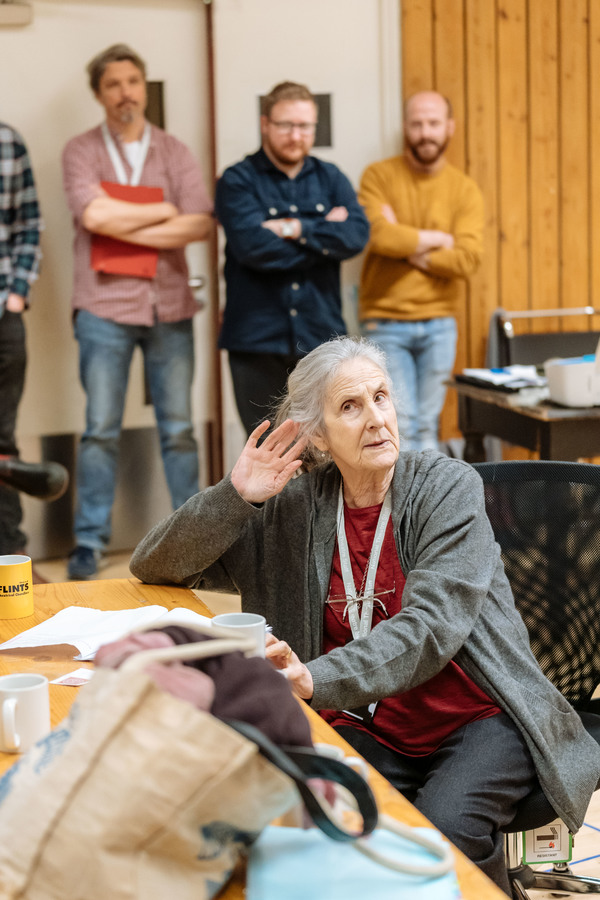 Photo Flash: In Rehearsal with Denis O'Hare and the Cast of TARTUFFE Image
