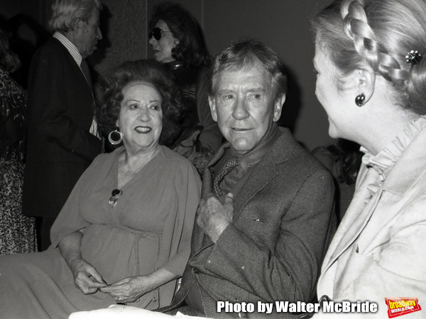 Ethel Merman, Burgess Meredith and Princess Grace Kelly attend the Theatre Hall Of Fa Photo