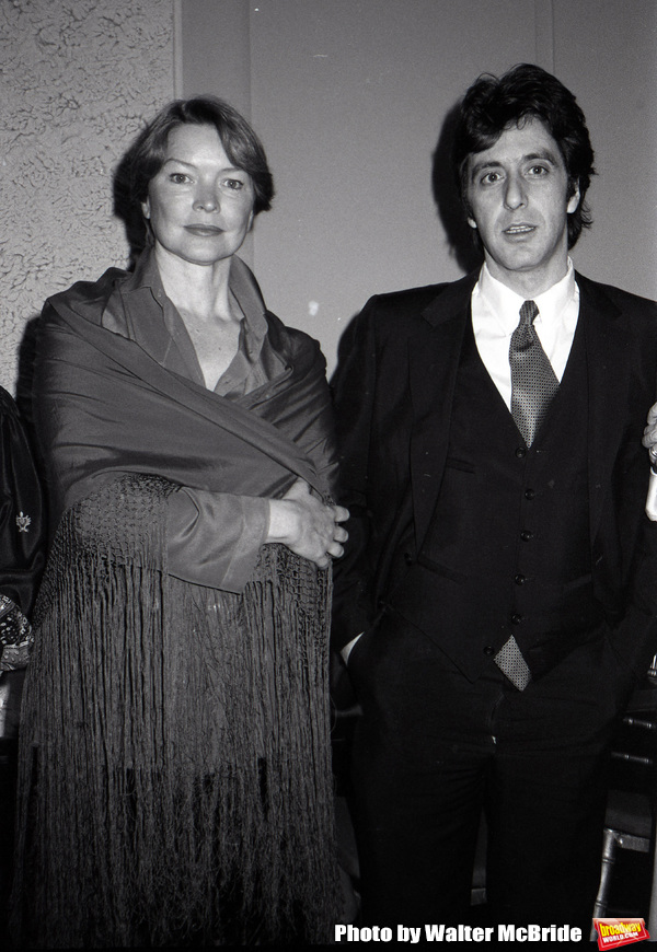 Ellen Burstyn and Al Pacino attend the Theatre Hall Of Fame Awards held on March 28,  Photo