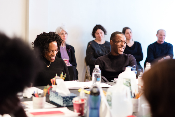 Photo Flash: The Cast of DADDY Meet The Press Image